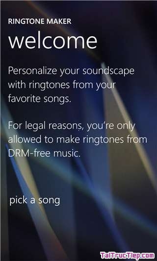 Tải chương trình tạo nhạc chuông cho Windows Phone + Hình 3