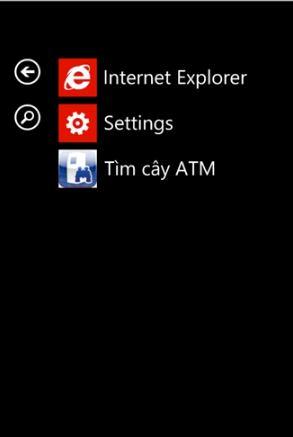 Tải phần mềm Tìm cây ATM cho Windows Phone + Hình 2