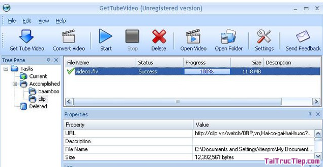 Tải GetTubeVideo - Phần mềm Download video trên các trang web + Hình 2